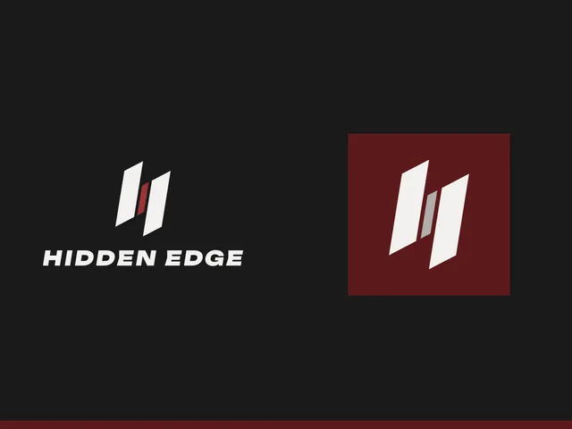 The Hidden Edge lockup and mark